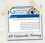 IG corporate training